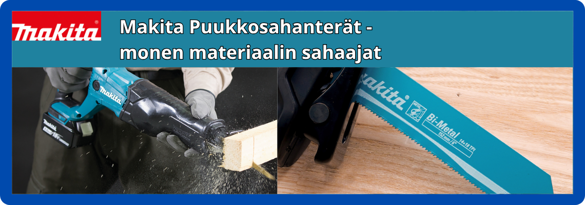 Makita puukkosahan terät